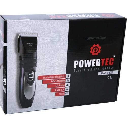 Powertec Tr 6500 Şarjlı Saç ve Sakal Kesme Makinesi