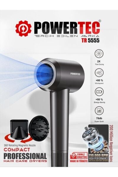 POWERTEC FÖN PLAZMA TR 5555-S