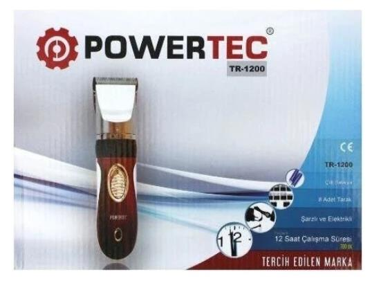 Powertec Tr-1200 Saç Sakal Ense Tıraş Makinesi