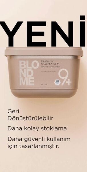 Schwarzkopf Blondme Premium Lift+9 Açıcı 450 gr
