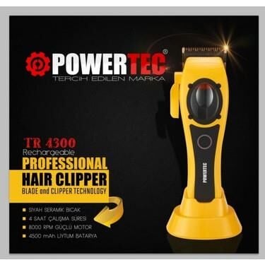 POWERTEC TR 4300 SAÇ KESİM MAKNESİ