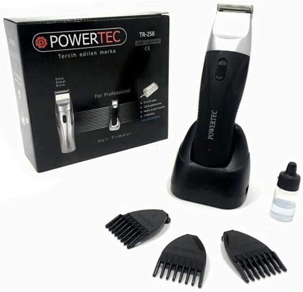 Powertec Tr 258 Şarjlı Saç ve Sakal Tıraş Makinesi