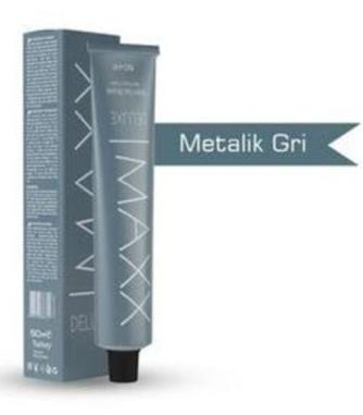 Maxx Deluxe Metalik Gri Krem Saç Boyası 60 ml