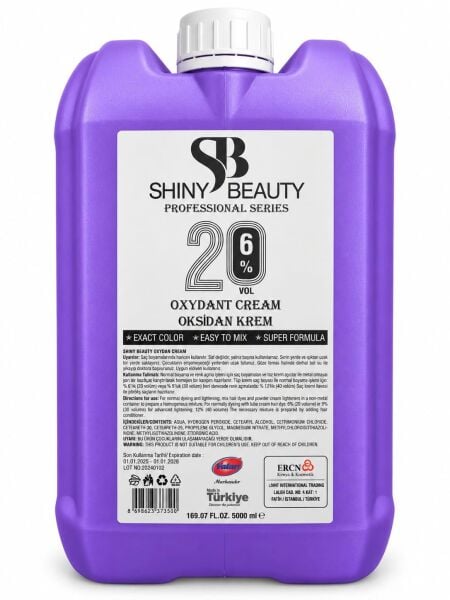 Shiny Beauty Oksidan 20 Volüm 5000 ml