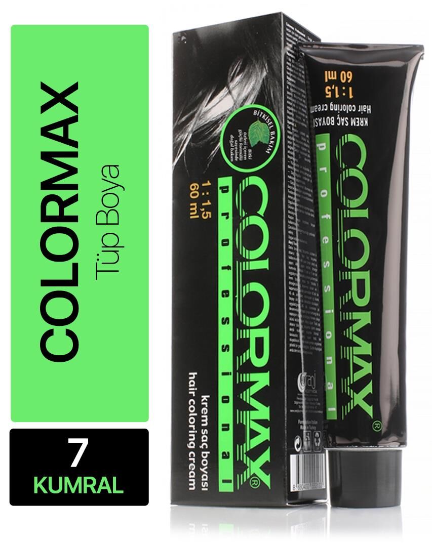 Colormax Tüp Saç Boyası 7 Kumral 60 ml