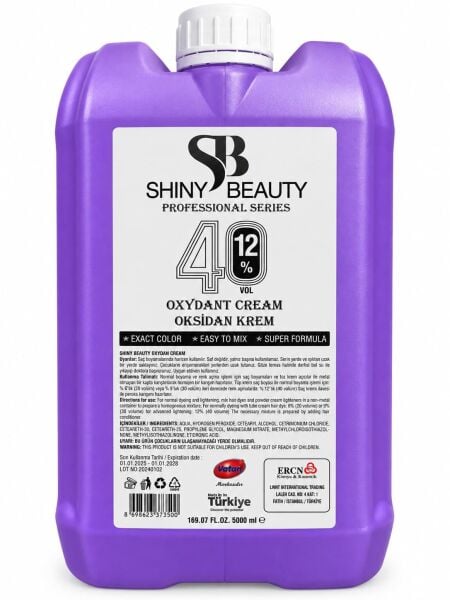 Shiny Beauty Oksidan 40 Volüm 5000 ml
