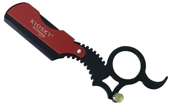 Kioski Profesyonel Jiletli Metal Berber Ustura Paslanmaz Çelik