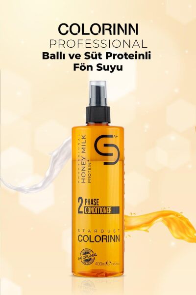 Colorinn Ballı ve Süt Proteinli Çift Fazlı Fön Suyu 400 ml