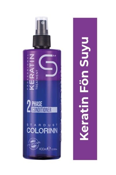 Colorinn Keratin İçerikli Çift Fazlı Fön Suyu 400 ml