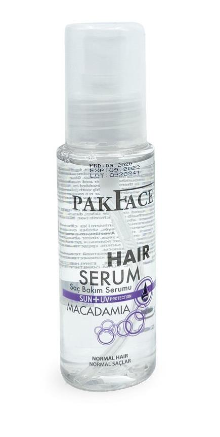 Pak Face Macadamia Özlü Saç Serumu 100 ml