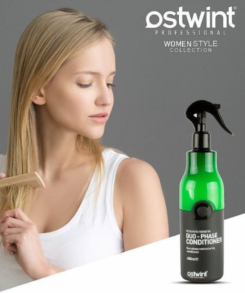 Ostwint Çift Fazlı Fön Suyu Keratin 400 ml