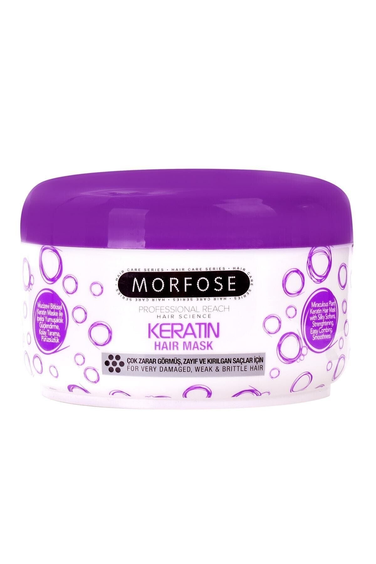 Morfose Yıpranmış Saçlara Özel Keratin Saç Maskesi 500 ml