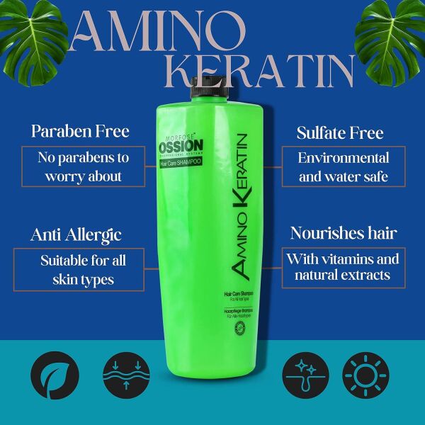 Morfose Ossion Amino Keratin Şampuan 800 ml