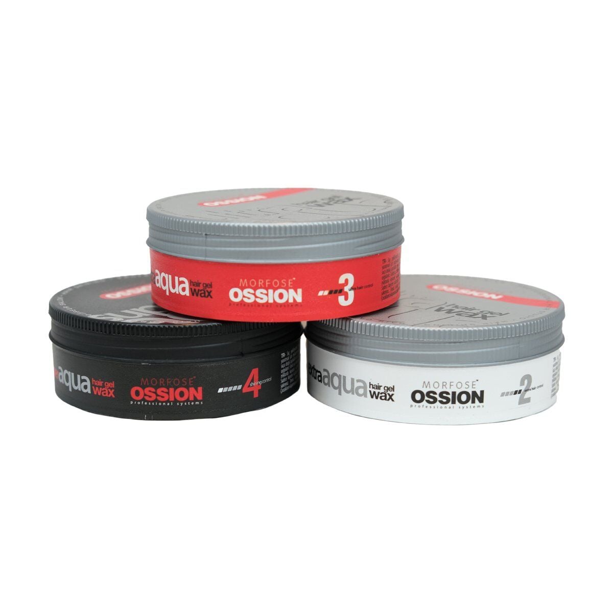 Morfose Ossion Aqua Wax Siyah 150 ml