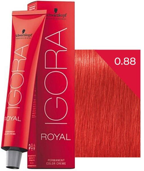 Schwarzkopf Igora Royal Saç Boyası 0.88 Kızıl Yoğunlaştırıcı 60 ml