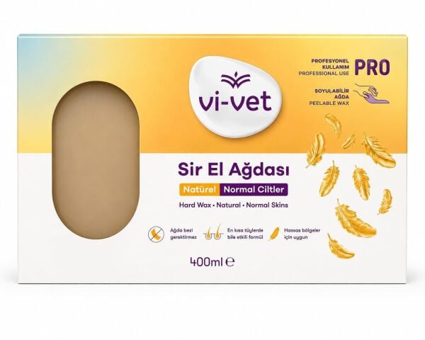 ViVet Sir El Ağdası Kalıp Ağda Naturel 400 ml