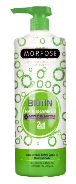 Morfose Biotin Şampuan Yeşil 1000 ml