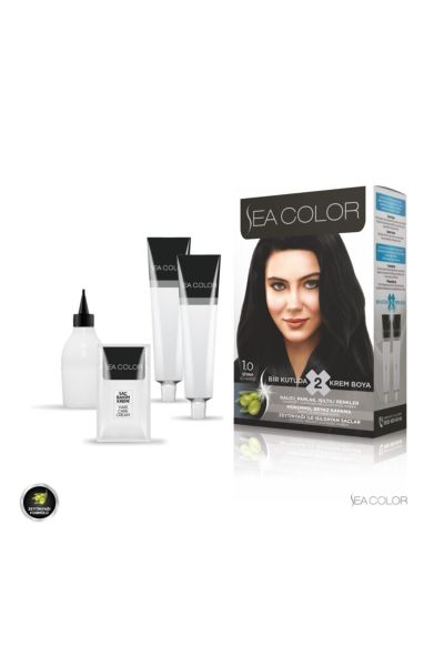 Sea Color Set Saç Boyası 1.0 Siyah