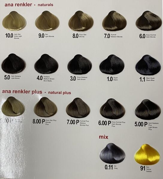 Alix Tüp Saç Boyası 7.01 Kumral Hafif Küllü 60 ml