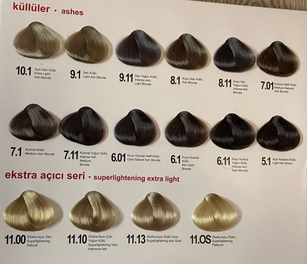 Alix Tüp Saç Boyası 7.01 Kumral Hafif Küllü 60 ml