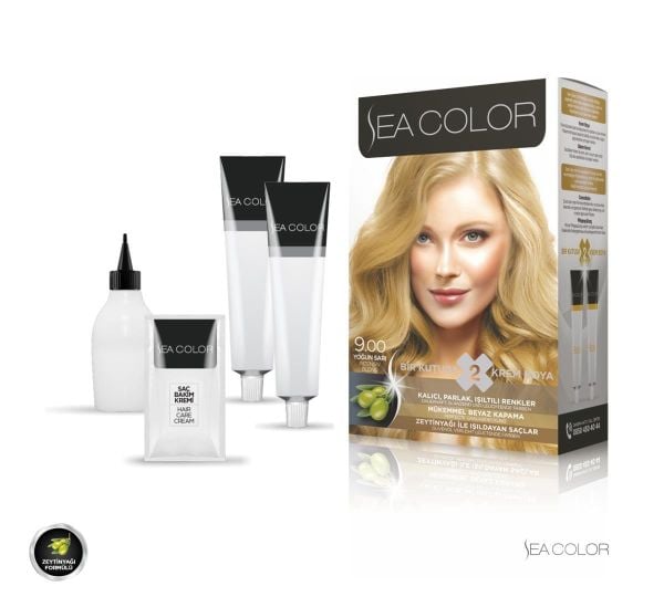 Sea Color Set Saç Boyası 9.00 Yoğun Sarı