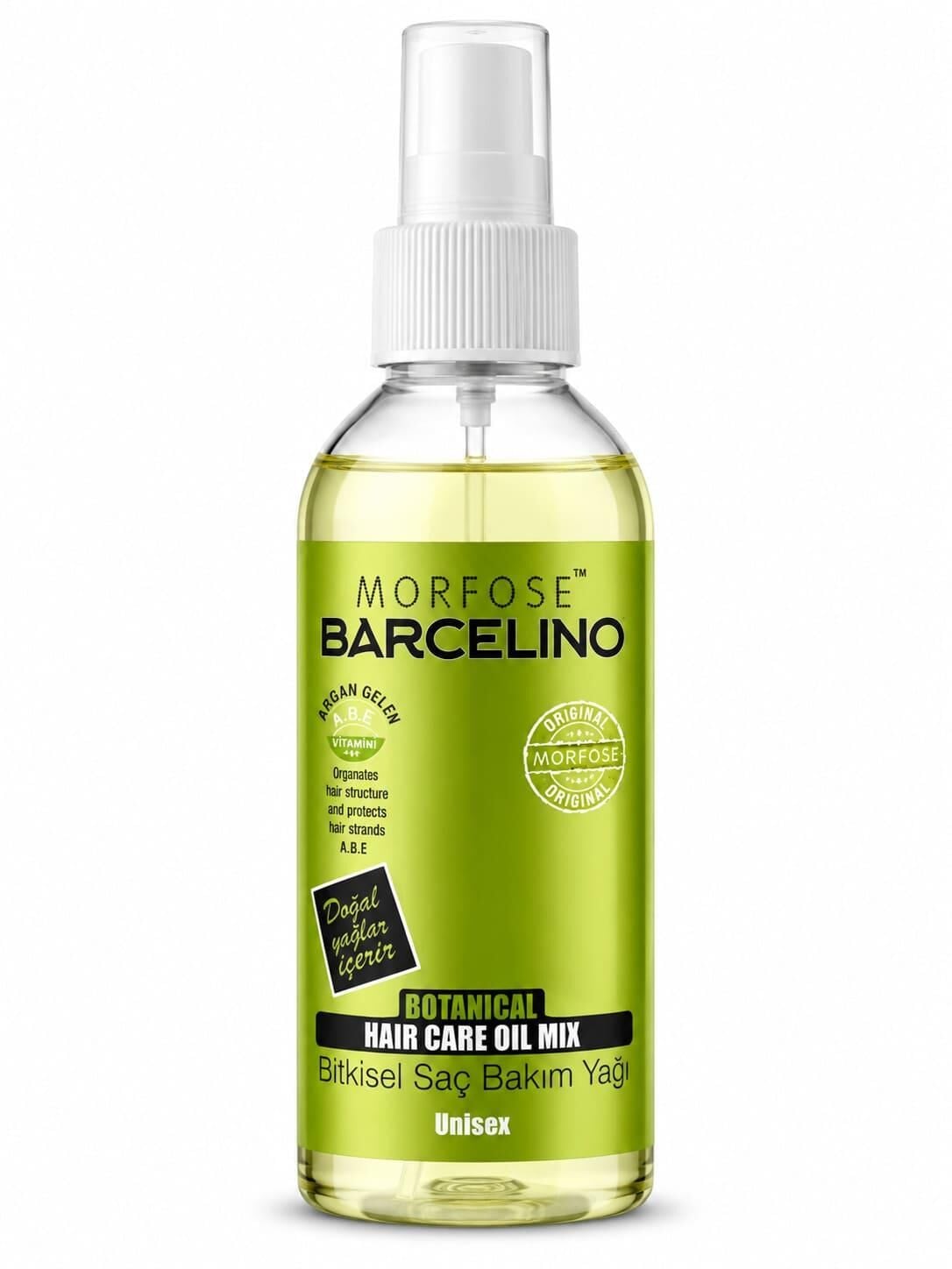 Morfose Barcelino Saç Bakım Yağı Unisex 150 ml