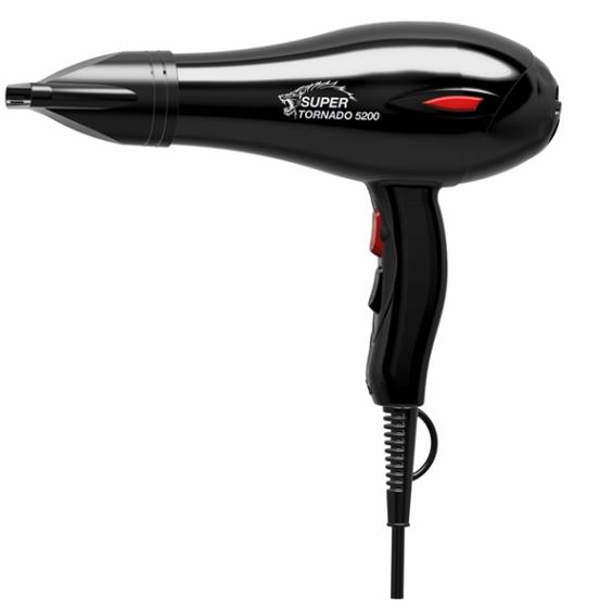 Hector Super Tornado 5200 Profesyonel 2400W Fön Makinesi Siyah