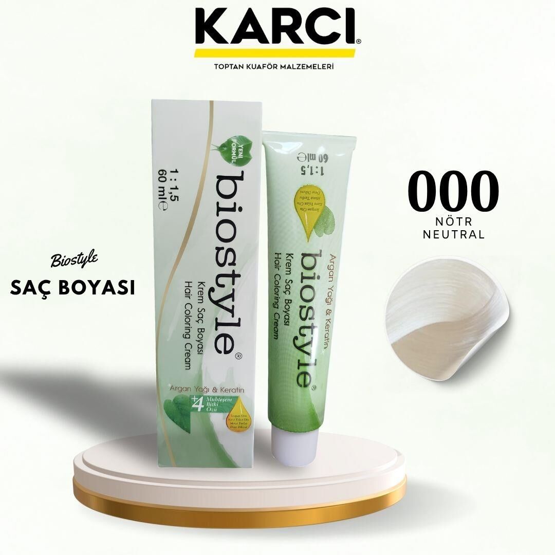 BİOSTYLE TÜP BOYA 000 NÖTR