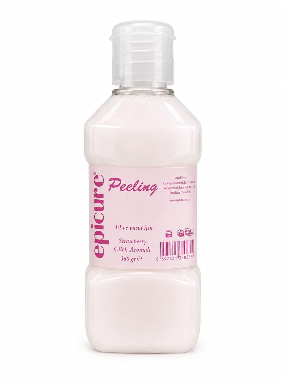 Epicure El ve Vücut Peeling Çilek 360 gr