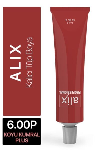Alix Tüp Saç Boyası 6.00P Koyu Kumral Plus 60 ml