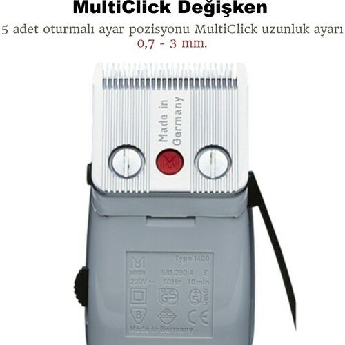 Moser 1400-0050 Saç Sakal Kesme Makinesi Tıraş Makinesi