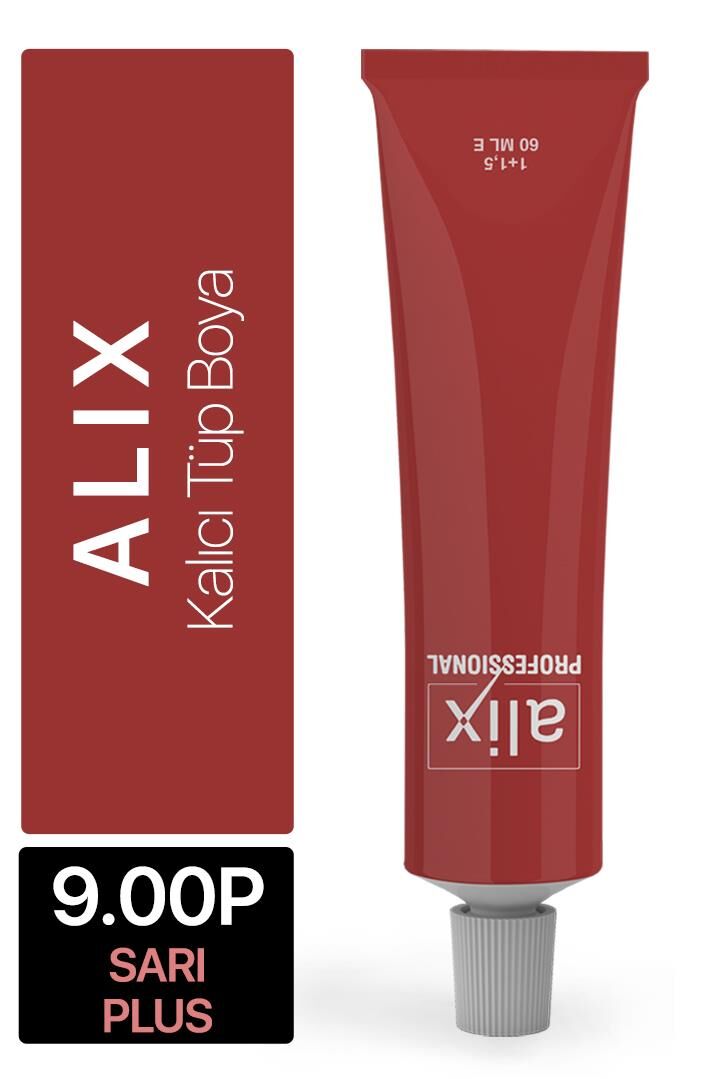 Alix Tüp Saç Boyası 9.00P Sarı Plus 60 ml