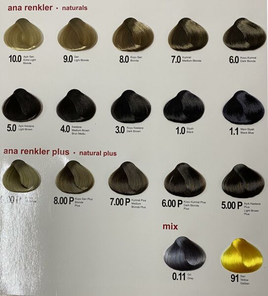 Alix Tüp Saç Boyası 9.1 Sarı Küllü 60 ml