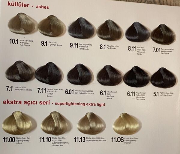 Alix Tüp Saç Boyası 9.11 Yoğun Küllü Sarı 60 ml