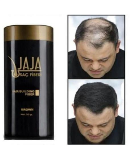Jaja Fibers Saç Dolgunlaştırıcı ve Kapatıcı Kahverengi Topik 50 gr