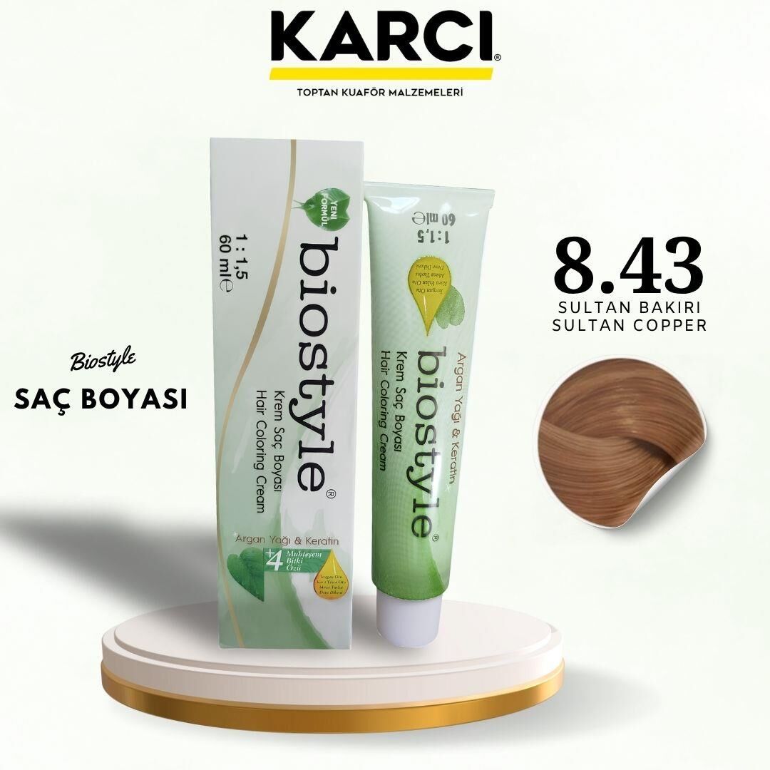 BİOSTYLE TÜP BOYA 8.43 SULTAN BAKIRI
