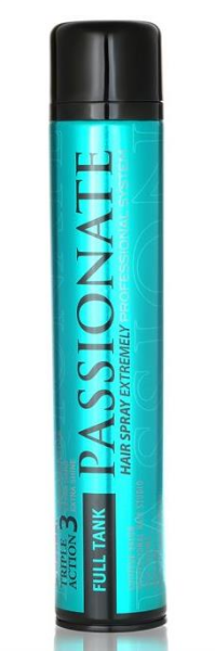 Passionate Professional Boyalı Saçlar İçin Full Tank Saç Spreyi Yeşil 400 ml
