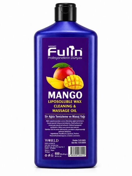 Fulin Ağda Temizleme Masaj Yağı Mango 700 ml
