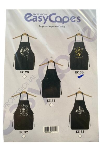 Kuatek Siyah Kuaför Boya Önlüğü