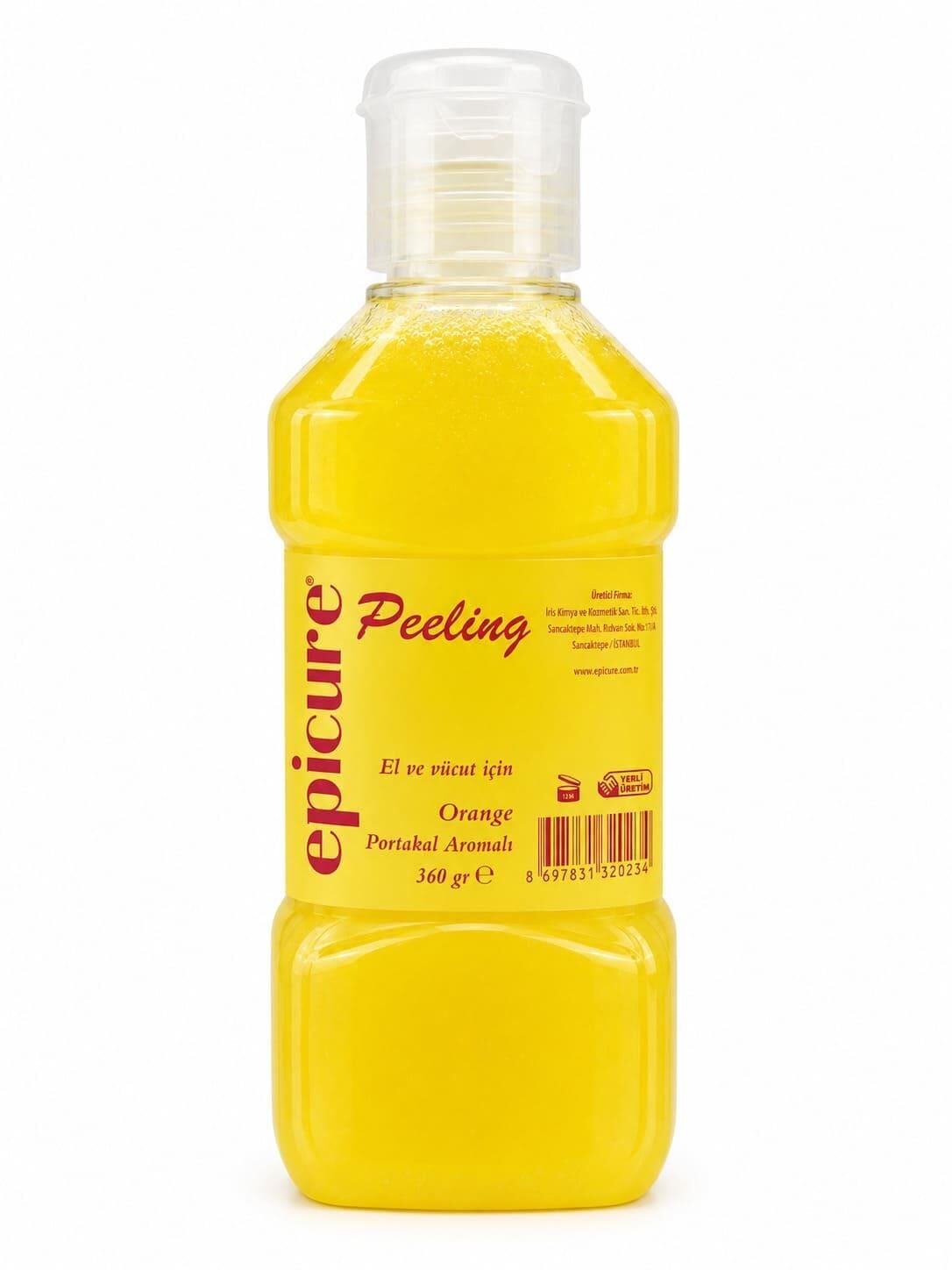 Epicure El ve Vücut Peeling Portakal 360 gr