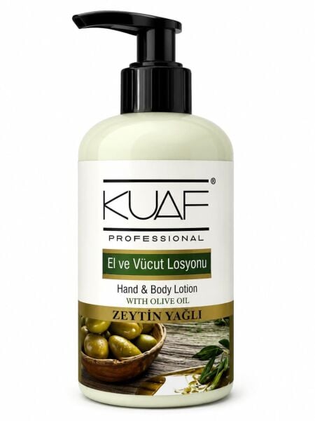 Kuaf Zeytinyağlı El ve Vücut Losyonu 250 ml