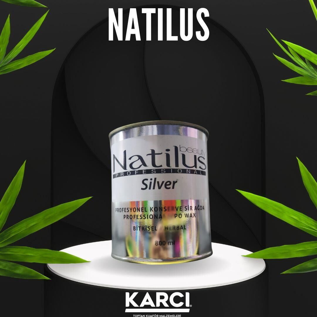 NATİLUS KONSERVE SİLVER 800 ML *24