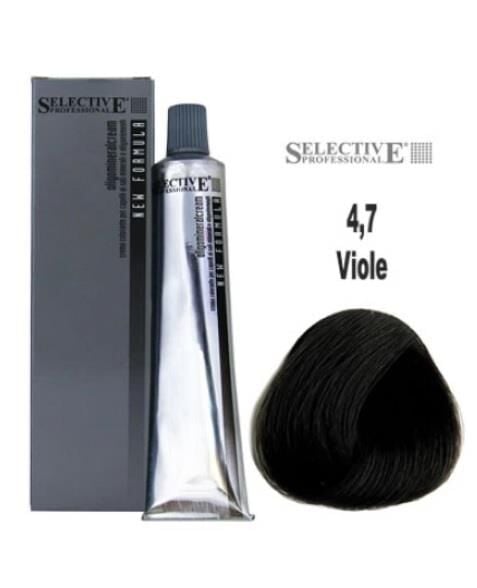 Selective Tüp Saç Boyası 4.7 Viole 60 ml