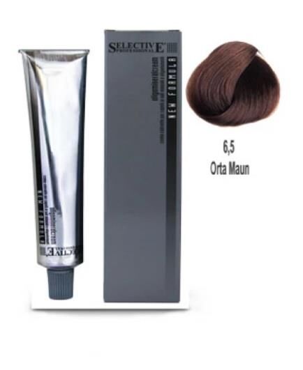 Selective Tüp Saç Boyası 6.5 Orta Mahogany 60 ml