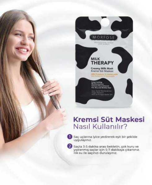 Morfose Milk Therapy Saç Maskesi 25 ml