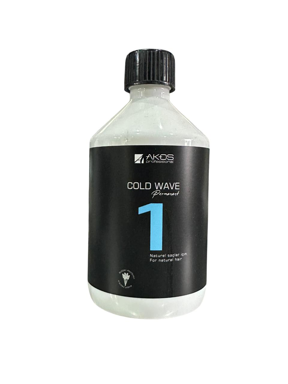 Akos Naturel Saçlar İçin Perma İlacı 500 ml no:1