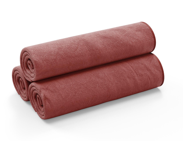 Kırmızı Kuaför Havlusu 12'li