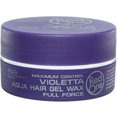 Red One Aqua Saç Jeli Maksimum Kontrollü Ağda Mor 150 ml