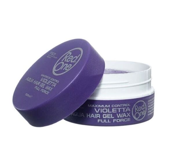 Red One Aqua Saç Jeli Maksimum Kontrollü Ağda Mor 150 ml