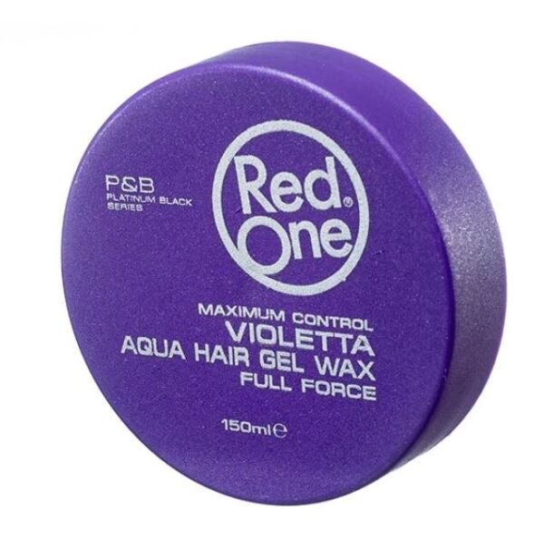 Red One Aqua Saç Jeli Maksimum Kontrollü Ağda Mor 150 ml